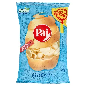PAI CHIPS BIANCHI FIOCCHI TRASPARENTE GR.150