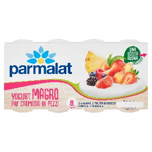 PARMALAT YOGURT MAGRO 0,1% FRUTTA ASSORT.GR.125X8