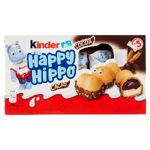 KINDER HAPPY HIPPO X5 CACAO GR.102,5 (EXPO K)