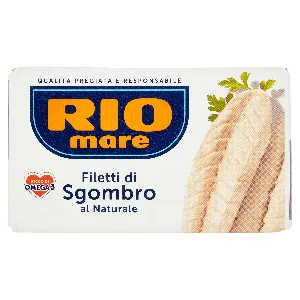 RIO MARE FILETTI DI SGOMBRO AL NATURALE GR.125