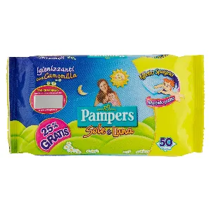 PAMPERS SALVIET.SOLE&LUNA X40