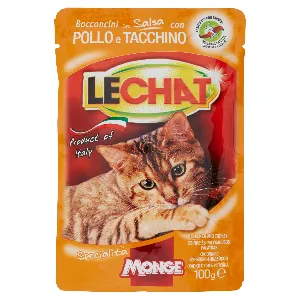 LECHAT BOCCONI BUSTA POLLO/TACCH. GR.100