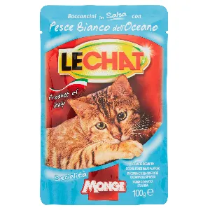 LECHAT BOCCONI BUSTA PESCE BIANCO GR.100