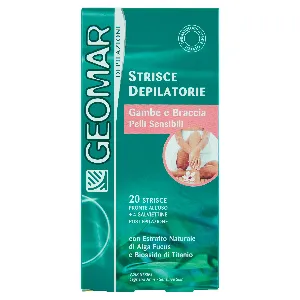 GEOMAR DEPILAZIONE STRISCE CORPO X20