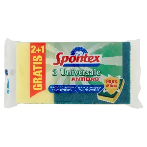 SPONTEX SPUGNA ABRAS.UNIVERSALE X2+1