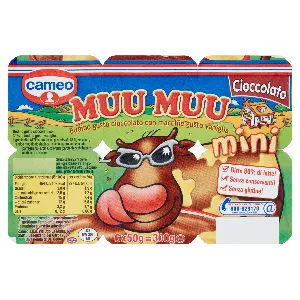 CAMEO MUU MUU MINI AL CIOCCOLATO GR.50X6