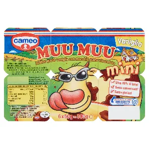 CAMEO MUU MUU MINI ALLA VANIGLIA GR.50X6