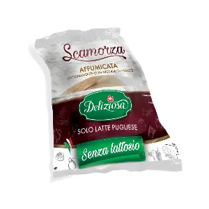 DELIZIOSA SCAMORZA AFFUMICATA S/LATTOSIO GR.190