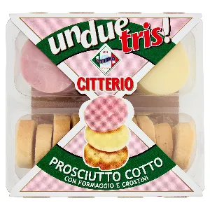 CITTERIO "UNDUETRIS" MERENDA PROS/COTTO GR.100
