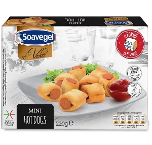 SOAVEGEL MINI HOTDOGS GR.220