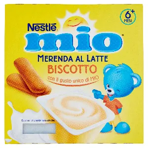 NESTLE' MIO MERENDA AL LATTE BISCOTTO GR.100X4