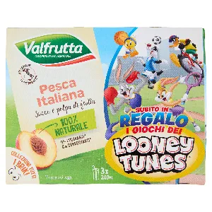 VALFRUTTA PESCA ITALIANA SUCCO E POLPA ML.200X3