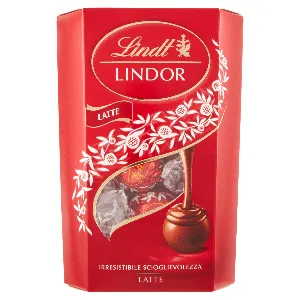 LINDT CORNET LINDOR LATTE GR.200