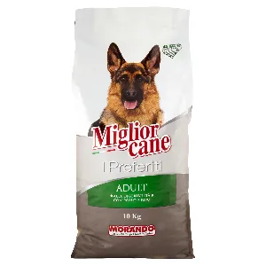 MIGLIOR CANE PREF.CROC.ADULT POLLO/RISO KG.10