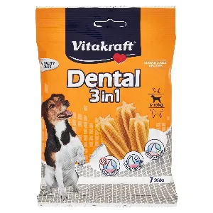 VITAKRAFT DENTAL 3IN1 SNACK SMALL X7 GR.120