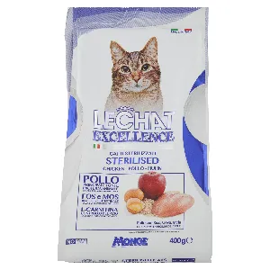 LECHAT EXCELLENCE CROC.STERILISED POLLO GR.400