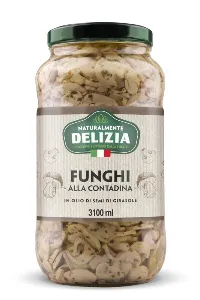 DELIZIA FUNGHI TAGLIATI ALLA CONTADINA ML.3100