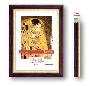 CORNICE VETRO BRUN CM.18X24