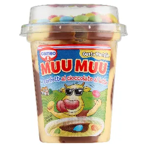CAMEO MUU MUU VANIGLIA E CONFETTI CIOCC. GR.125