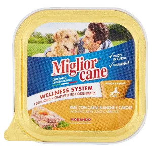 MIGLIOR CANE VASCHETTA CARNI BIANCHE GR.150