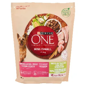 PURINA ONE CANE MINI WEIGHT CONTROL TACCH. GR.800