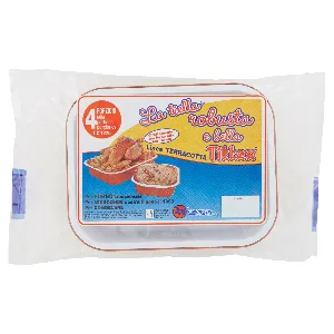 LA TIELLA CONT.ALLUM.L/TERRACOTTA 4 PORZ.X3 A.628