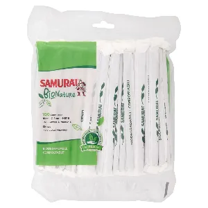 SAMURAI CANNUCCE PLA X100 IMB.SING.NERE CM16 ØMM8