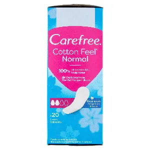 CAREFREE SALVASLIP COTTON NORMAL FRESH X20