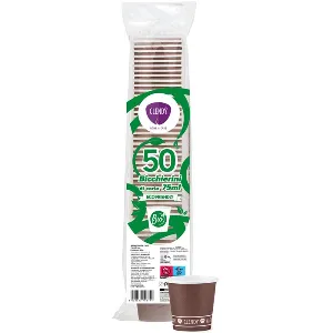 CLENDY BICCH.CART.CAFFE MARRONE 2,5OZ ML75 X50
