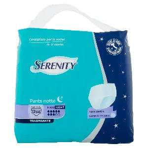 SERENITY PANTS NOTTE TG.L MAXI TRASP.X12