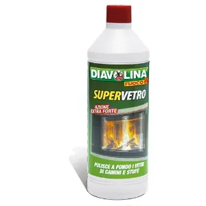 DIAVOLINA PULITORE VETRI CAMINI RICARICA LT.1