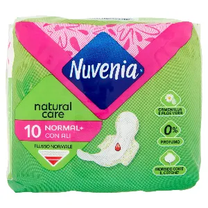 NUVENIA ASSORB.NATURAL CARE NORMAL ALI X10