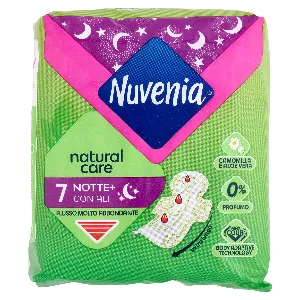 NUVENIA ASSORB.NATURAL CARE NOTTE ALI X7