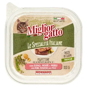 MIGLIOR GATTO PATE SPEC.ITAL.SUINO,PAT,PIS GR.100