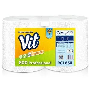 VIT BOBINA CASA&LAVORO 800 PROFES.2V C/MAN 2 ROT