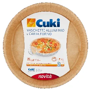 CUKI VASCH.CALDO TC10 TORTA+CARTAFORNO 8 PORZ.X2