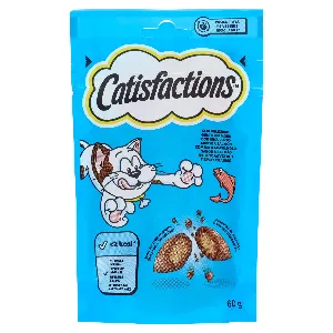 CATISFACTIONS SNACK GATTO SALMONE GR.60