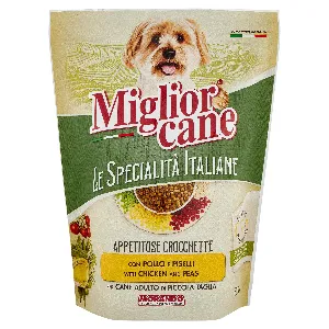 MIGLIOR CANE SPEC.ITAL.CROC.POLLO/PISELLI GR.800