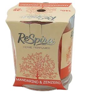 RESPIRA CANDELA C/BICCH.MANDARINO/ZENZERO GR.140