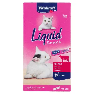 VITAKRAFT CAT LIQUID SNACK MANZO GR.90