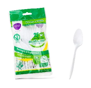 CLENDY CUCCHIAINI RIUTILIZ.PLAST.BCA X25