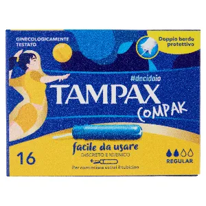 TAMPAX COMPAK REGULAR X16