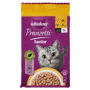 WHISKAS PRANZETTI IN SALSA 7+ POL/TACCH.GR50 X6