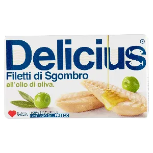 DELICIUS FILETTI SGOMBRO O.O. GR.90