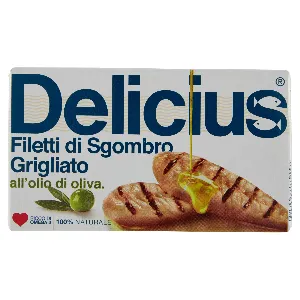 DELICIUS FILETTI SGOMBRO GRIGLIATI O.O. GR.85