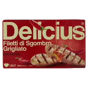 DELICIUS FILETTI SGOMBRO GRIGL.PICCANTI GR.85