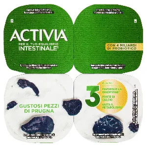 DANONE ACTIVIA YOGURT PRUGNA GR.125X4