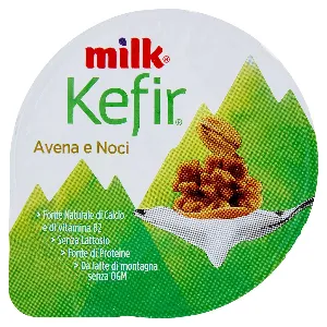 MILK KEFIR CREMOSO AVENA E NOCI GR.150