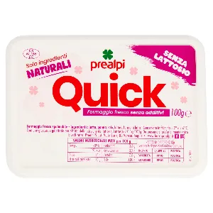 PREALPI QUICK FORMAGGIO FRESCO S/LATTOSIO GR.100