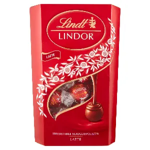 LINDT CORNET LINDOR LATTE MAX GR.337